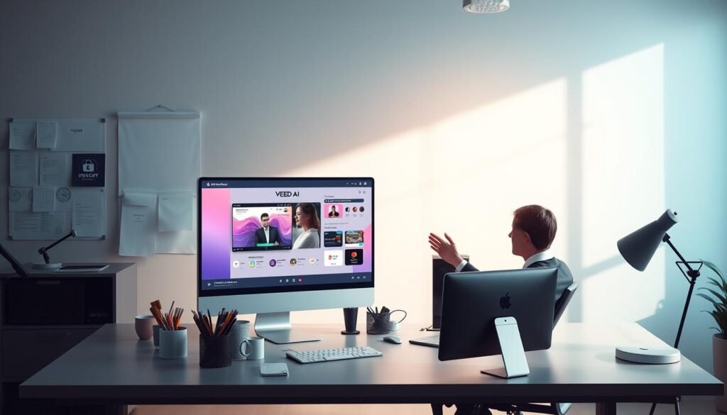 Buat gambar VEED AI video maker