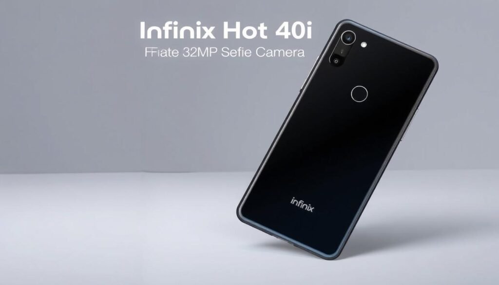 Gambar Infinix Hot 40i dengan kamera selfie 32MP