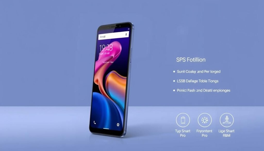 Gambar Infinix SMART 8 Pro dengan desain stylish dan RAM 8GB