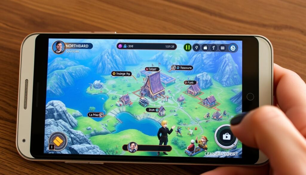 Gambar Northgard gameplay android
