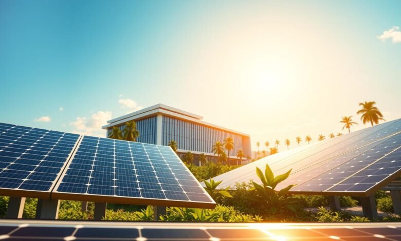 Google data center Jakarta energi surya