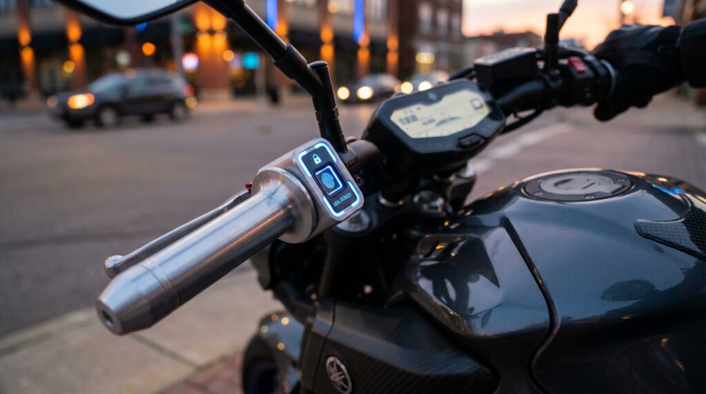 Kunci Motor Fingerprint