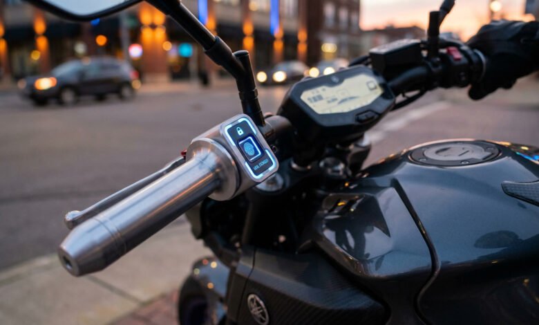 Kunci Motor Fingerprint